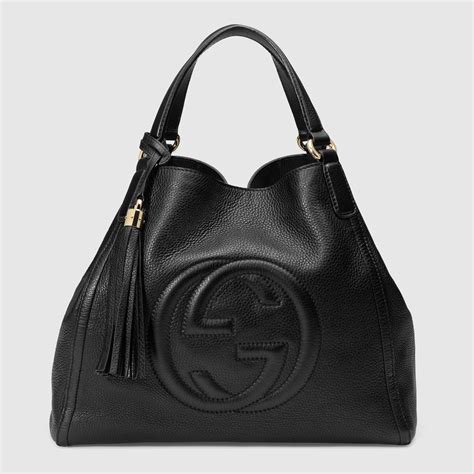 gucci soho small leather tote bag